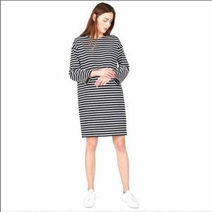 Everlane Breton Oversized Stripped Dress Sz M